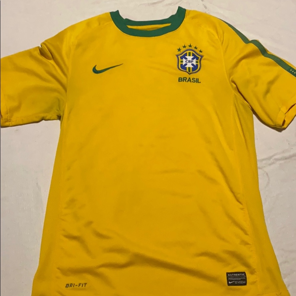 Brasil yellow jersey Nike drifit